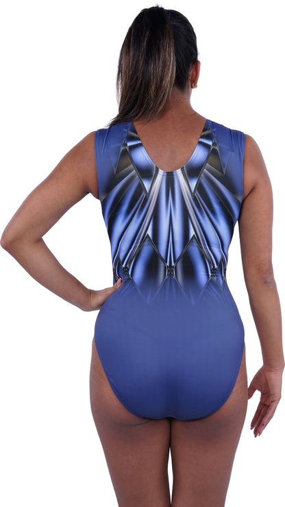 Justaucorps sans manches Milano Quartz bleu