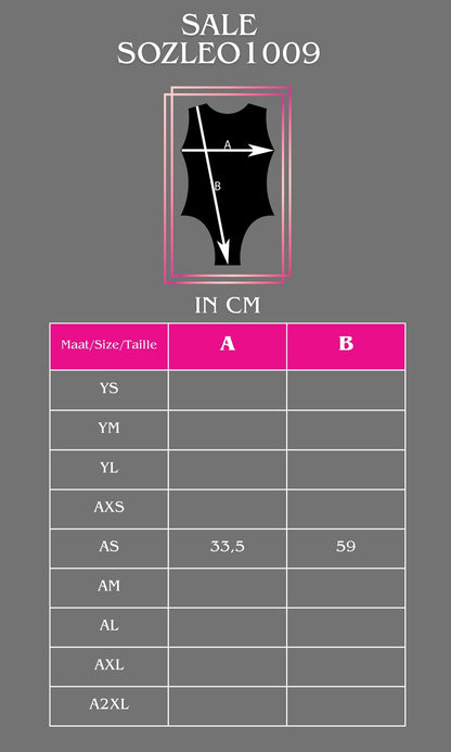 Ozone long-sleeved leotard SOZLEO1009