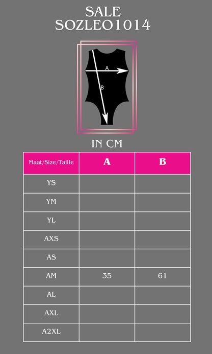 Ozone long-sleeved leotard SOZLEO1014