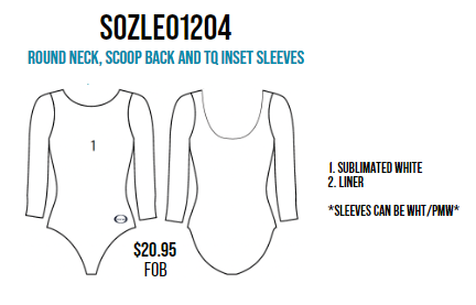 Ozone turnpakje SOZLEO1204-F