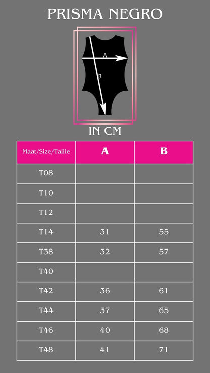 Maillot GIMAR Prisma Negro