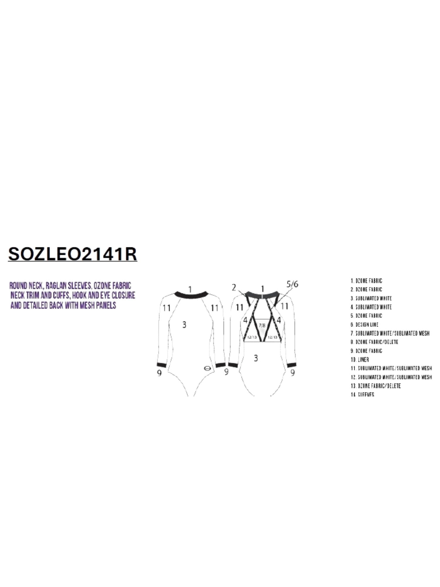 ERIN Leotard SOZLEO2141R Version C