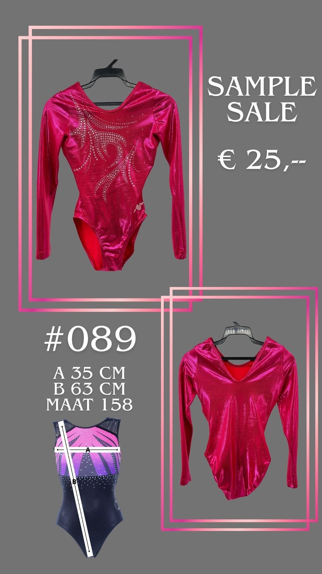 AF SAMPLE 089 maat 158