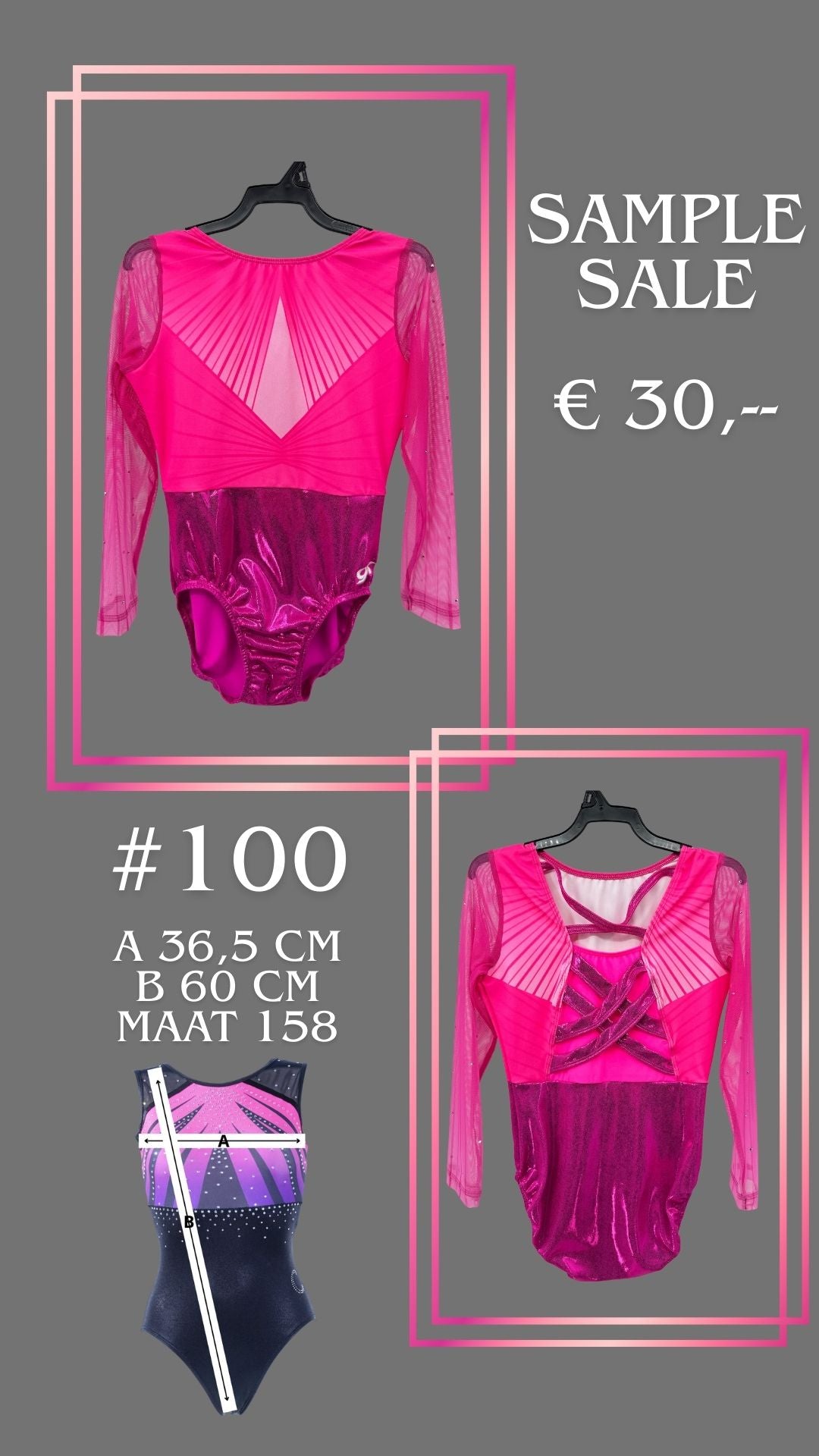 GK SAMPLE 100 size 158