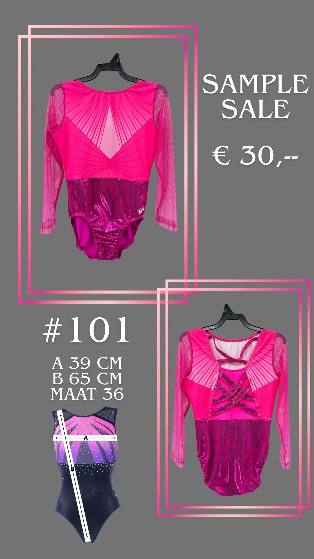 GK SAMPLE 101 maat 36