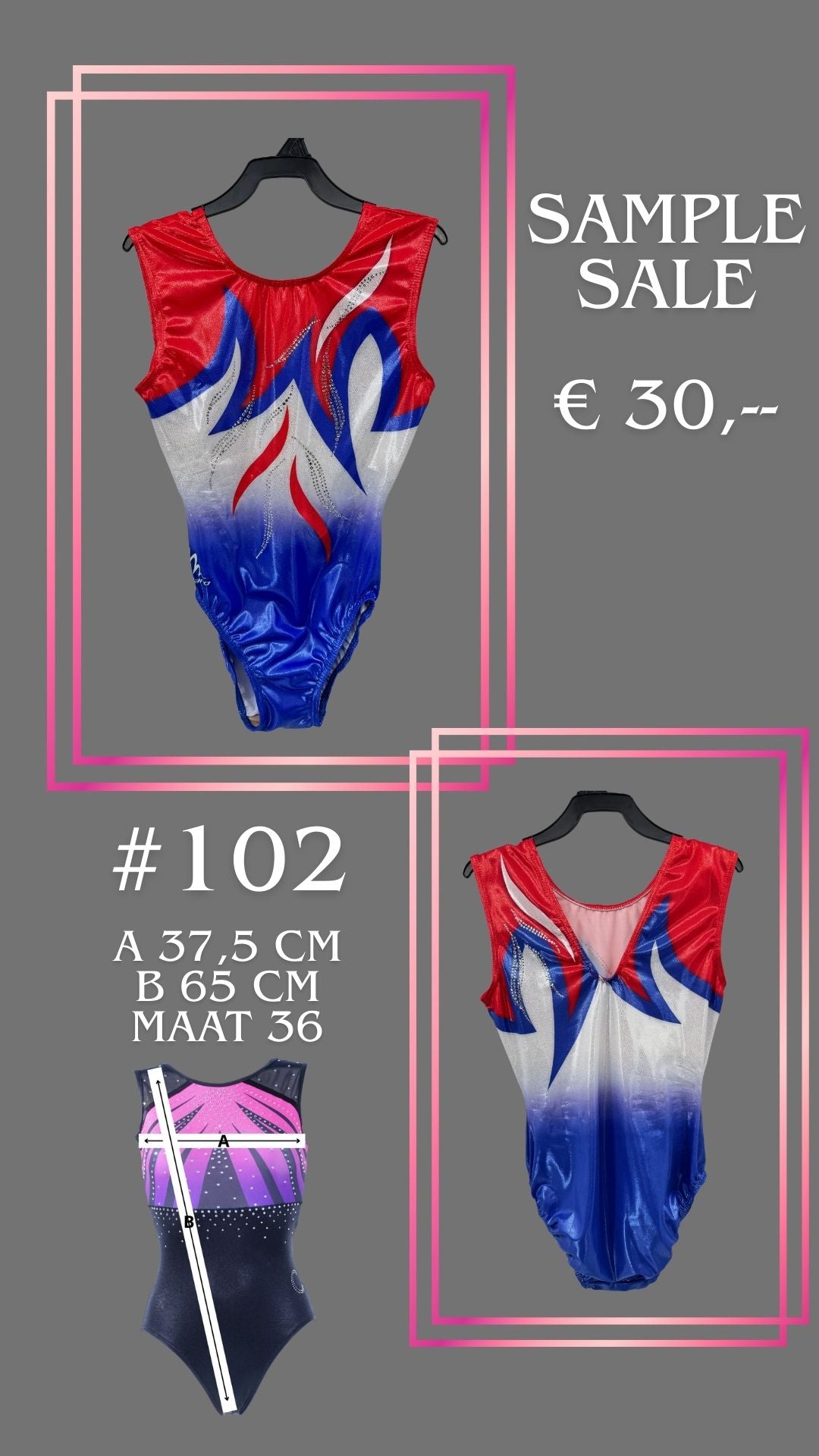 Milano SAMPLE 102 size 102