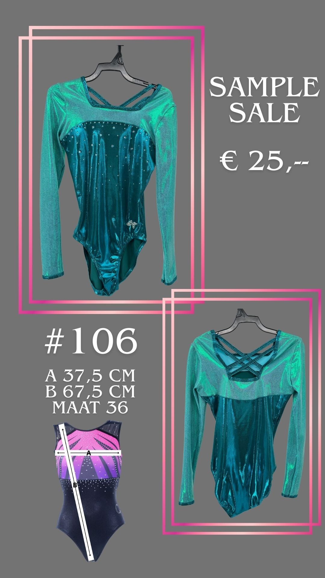 AF SAMPLE 106 maat 36