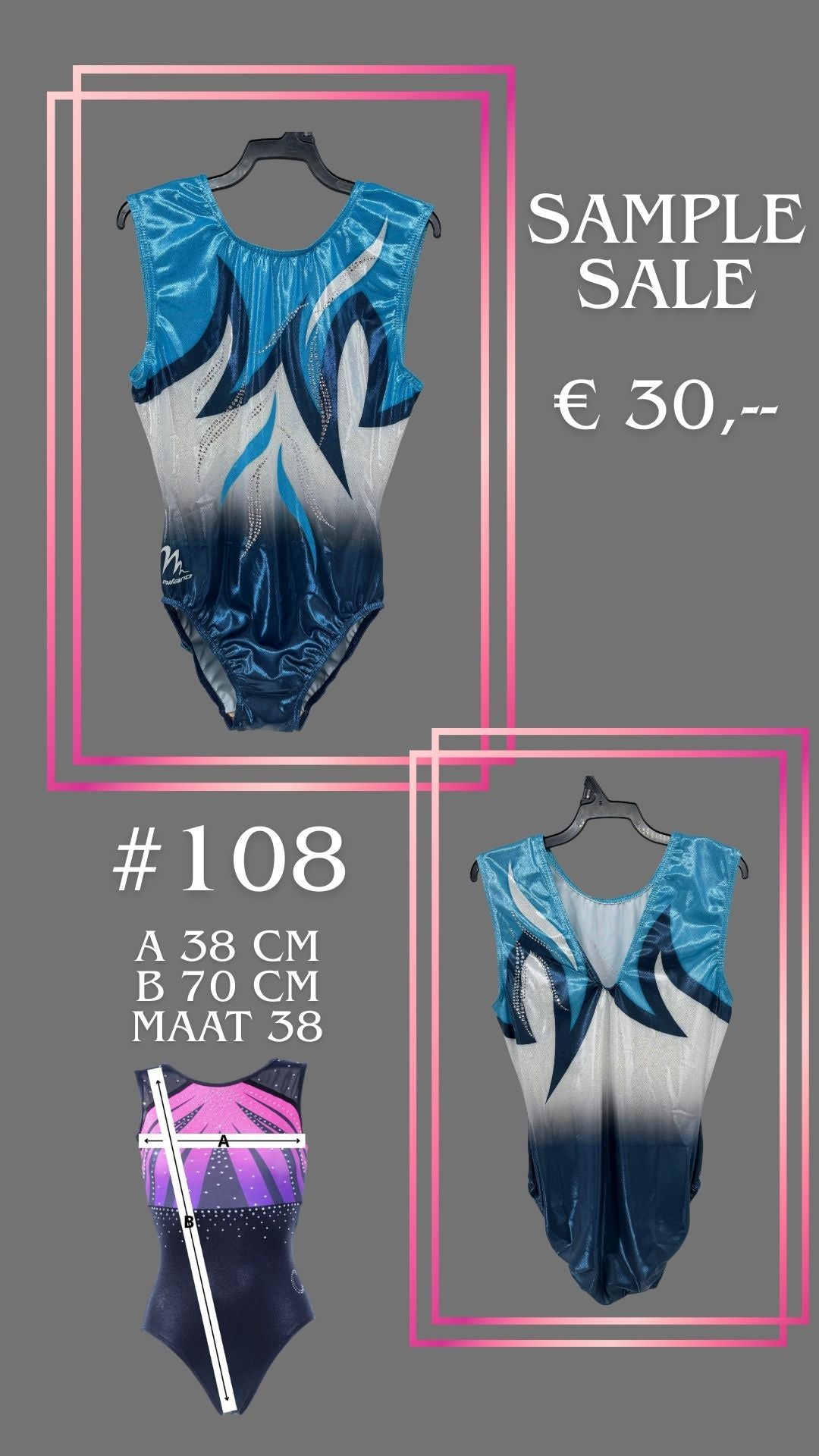 Milano SAMPLE 108 maat 38