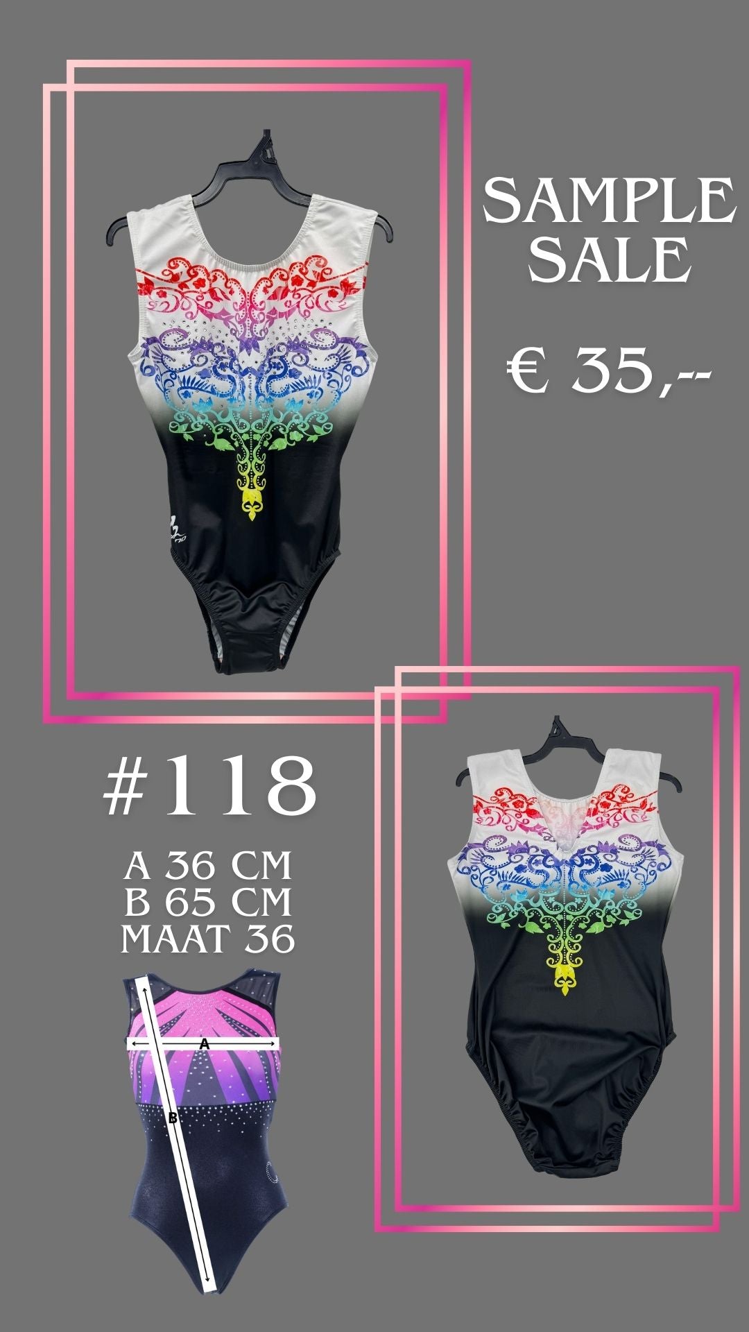 Milano SAMPLE 118 size 36