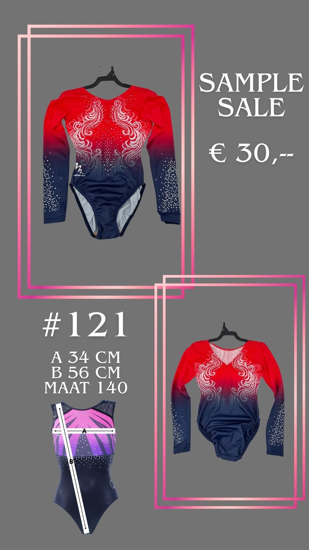 Milano SAMPLE 121 size 146