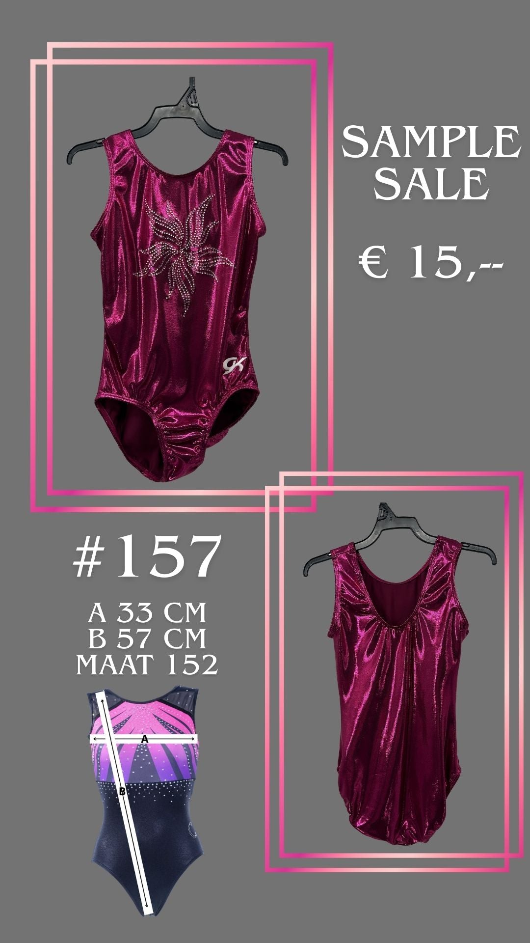 GK-MUSTER 157 Größe 152