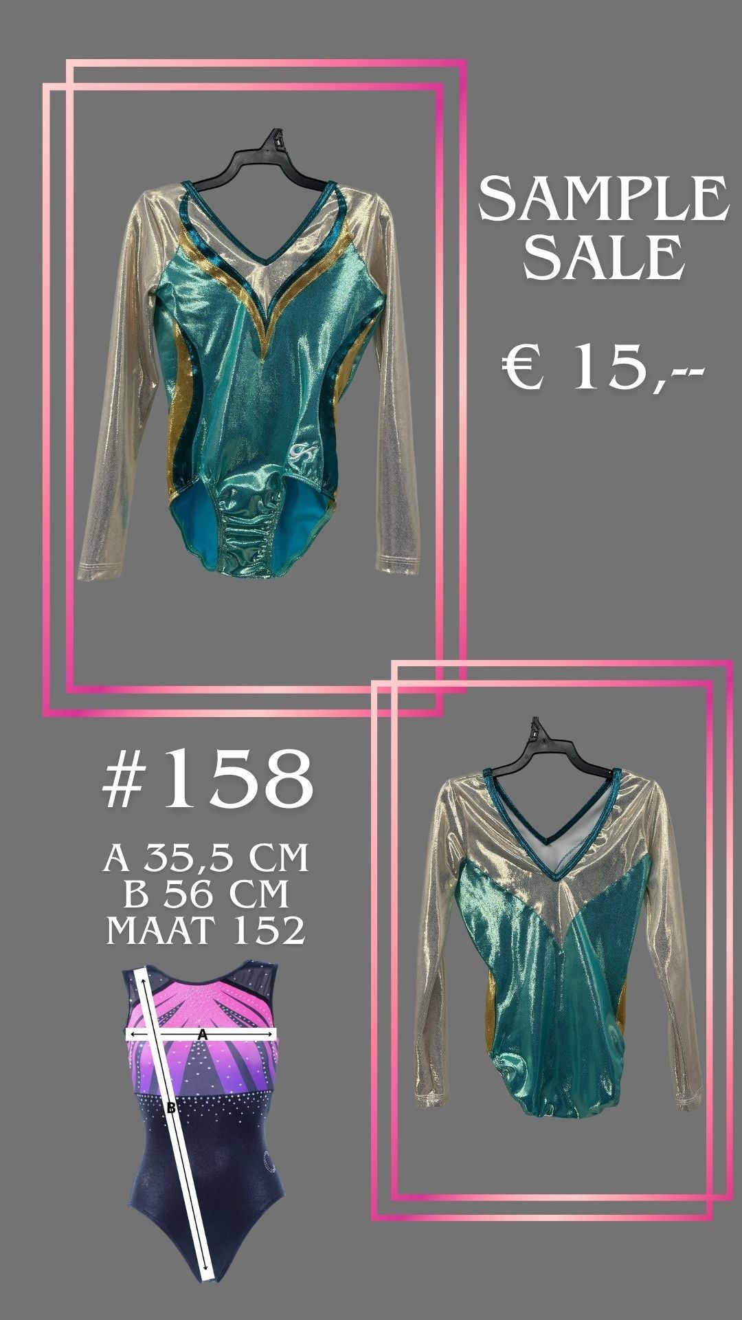 GK-MUSTER 158 Größe 152