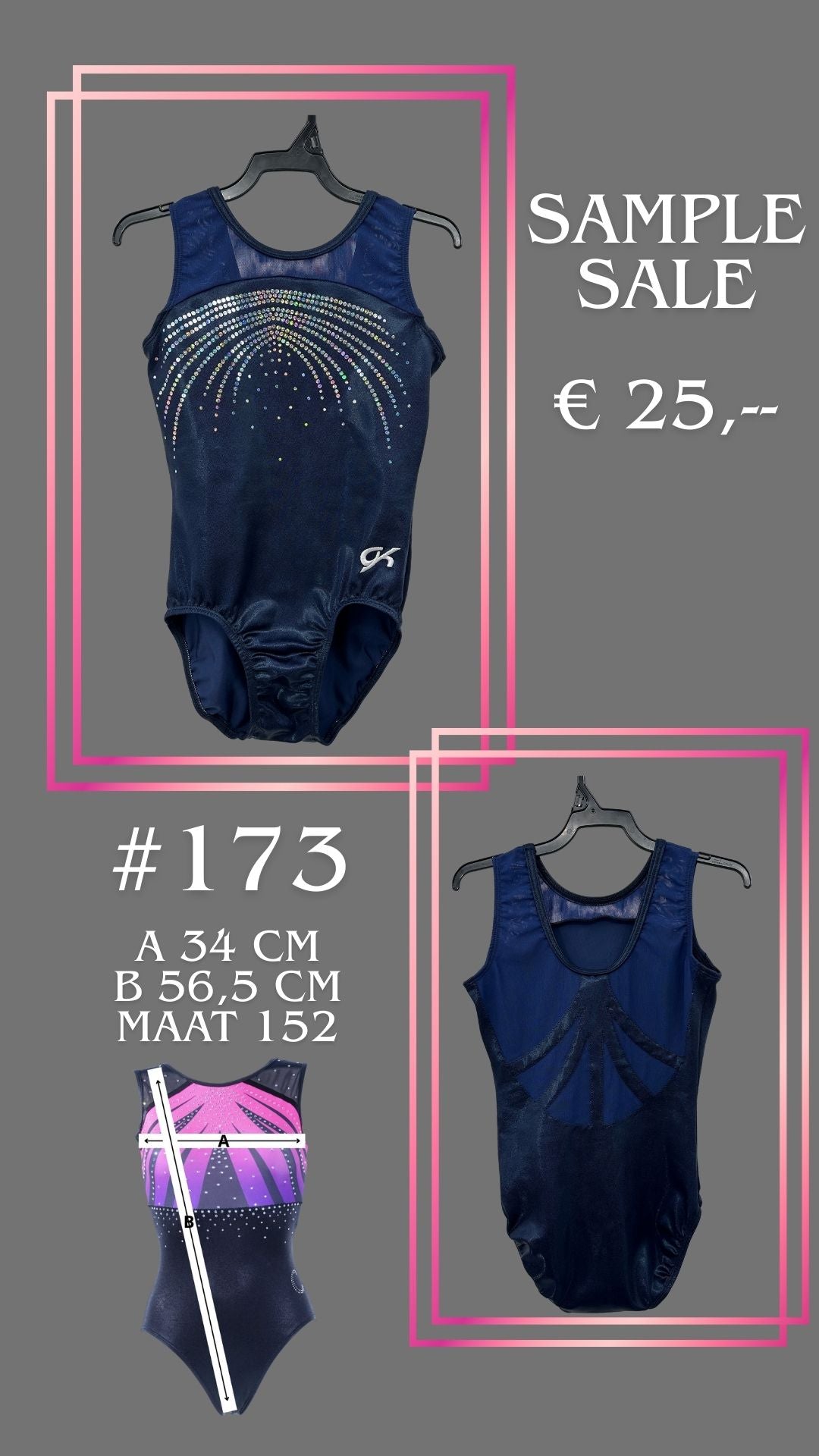 GK SAMPLE 172 size 152