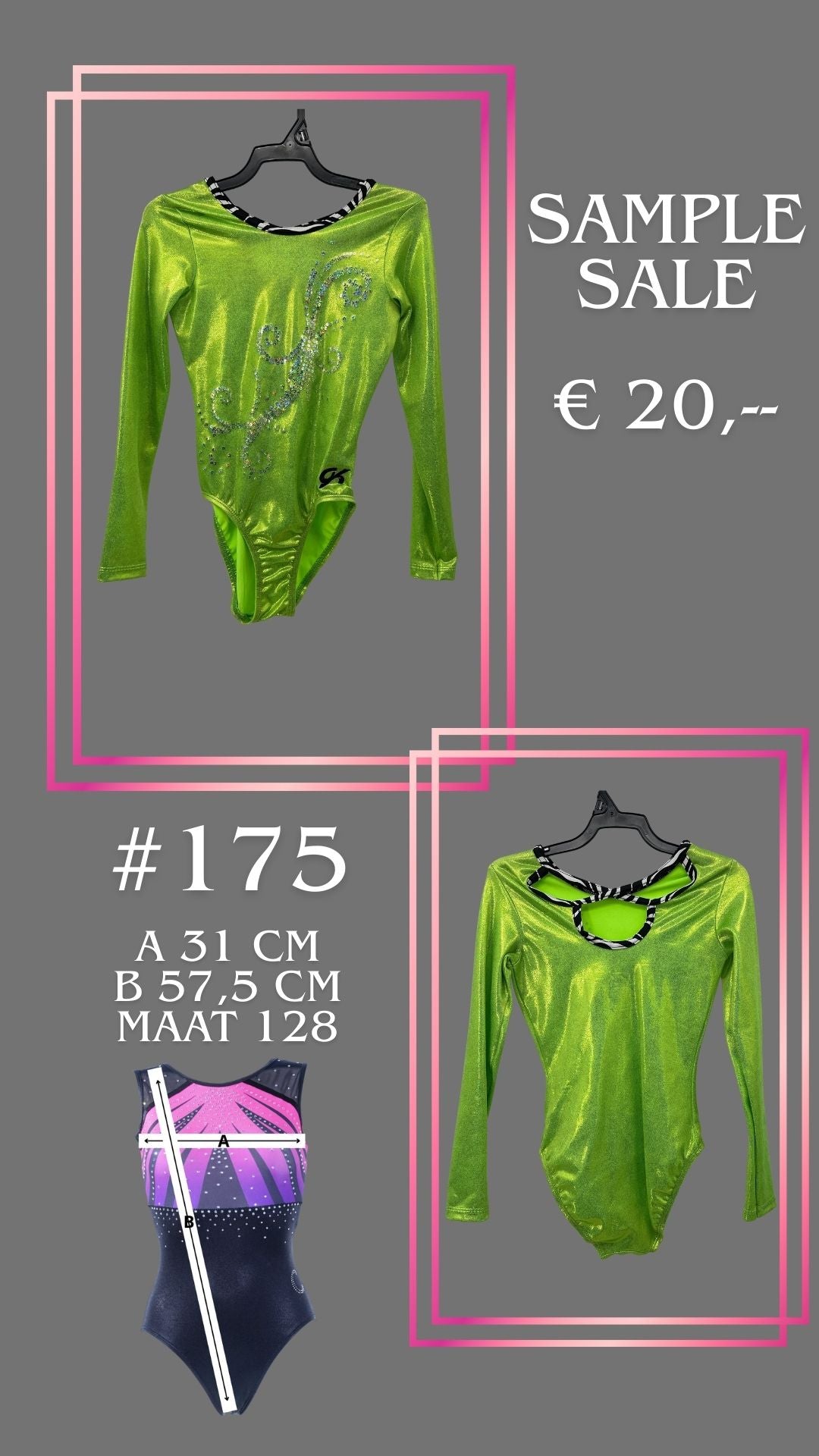 GK-MUSTER 175 Größe 128