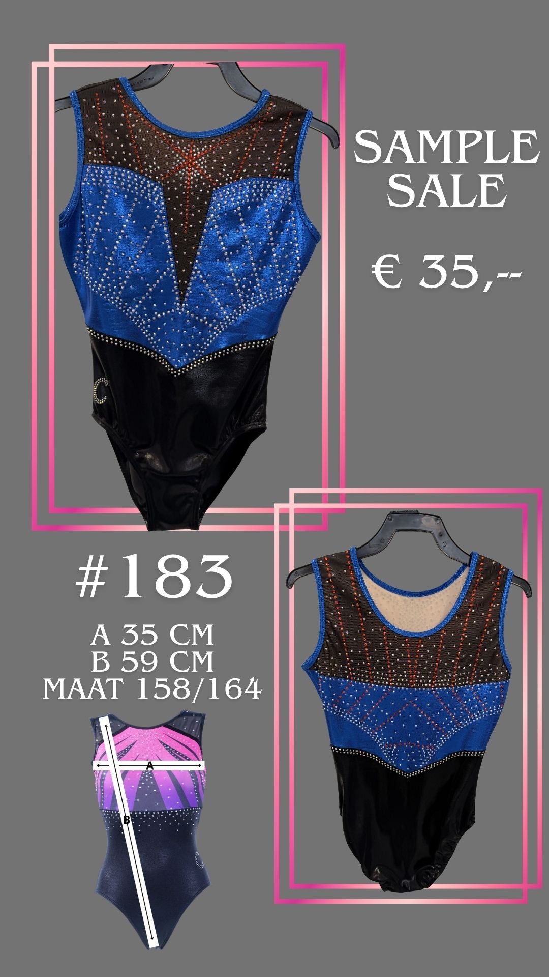 CEK SAMPLE 183 maat 158