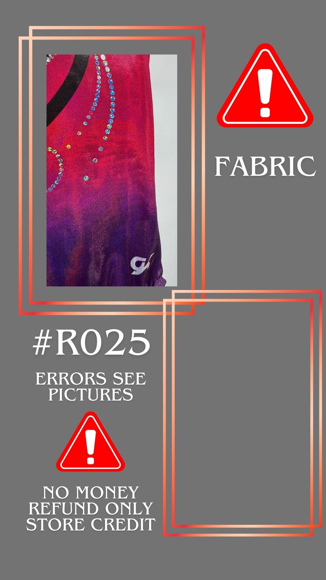 Second Chance leotard R025 Size 140