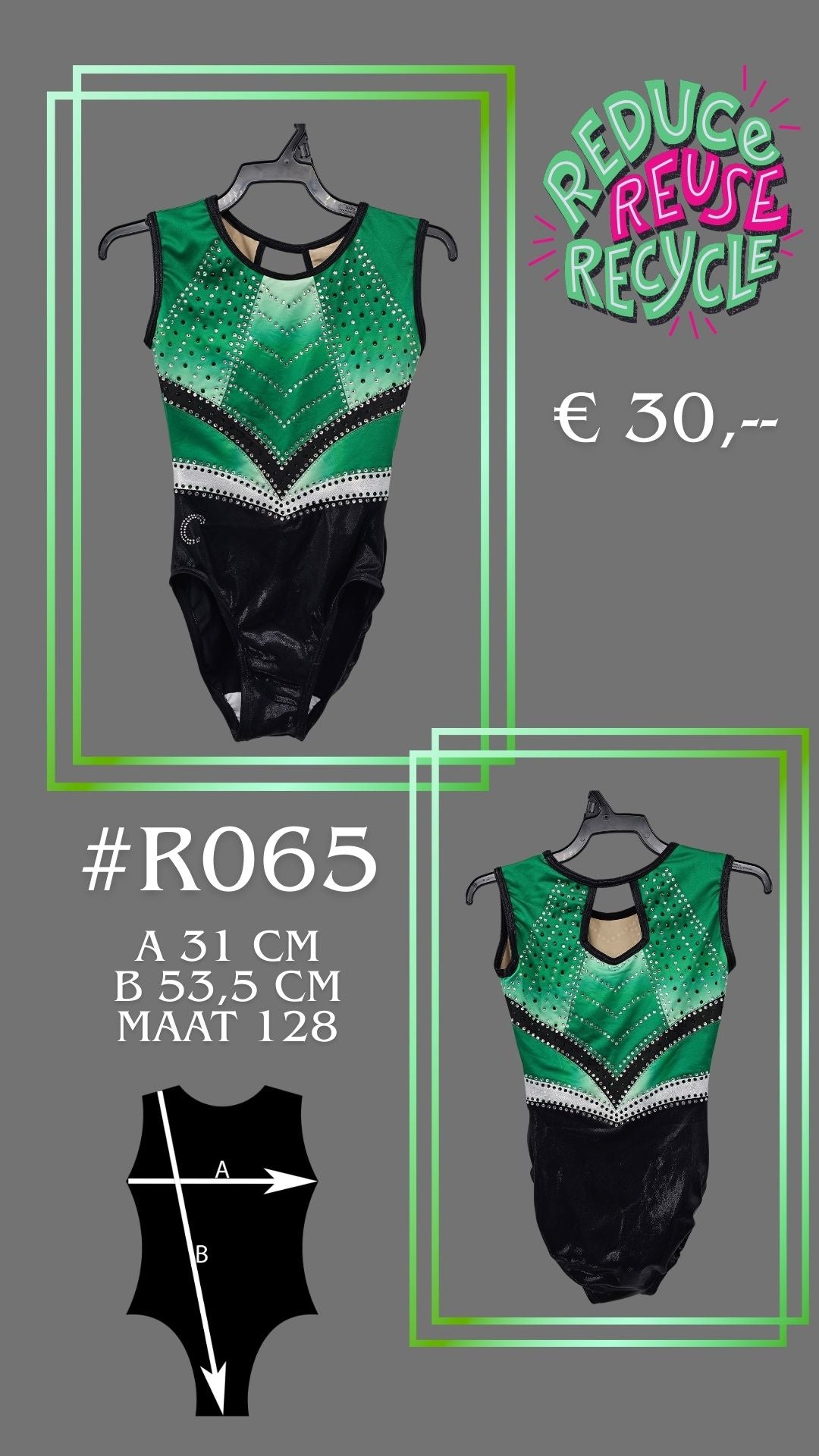 Occasion Justaucorps R042 taille 140/146