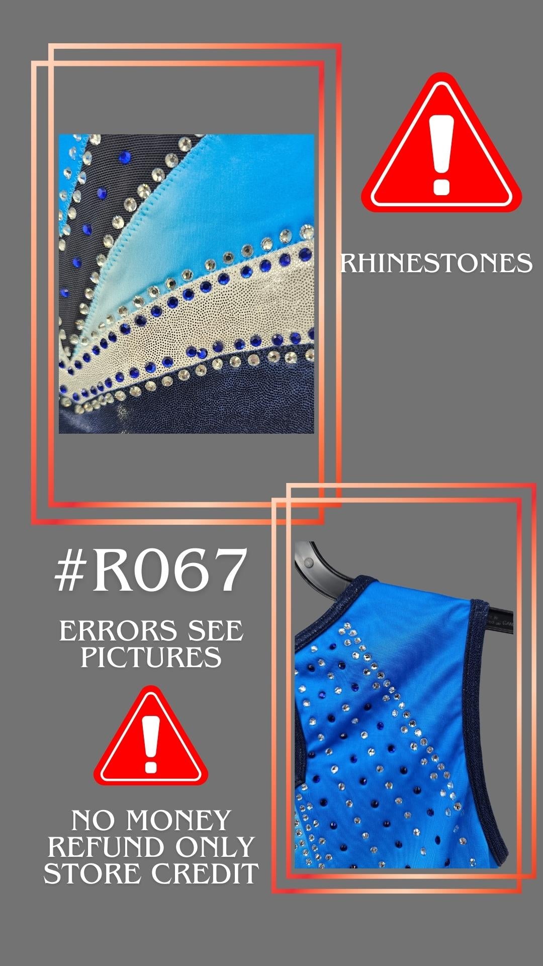 Second Chance leotard R067 Size 164