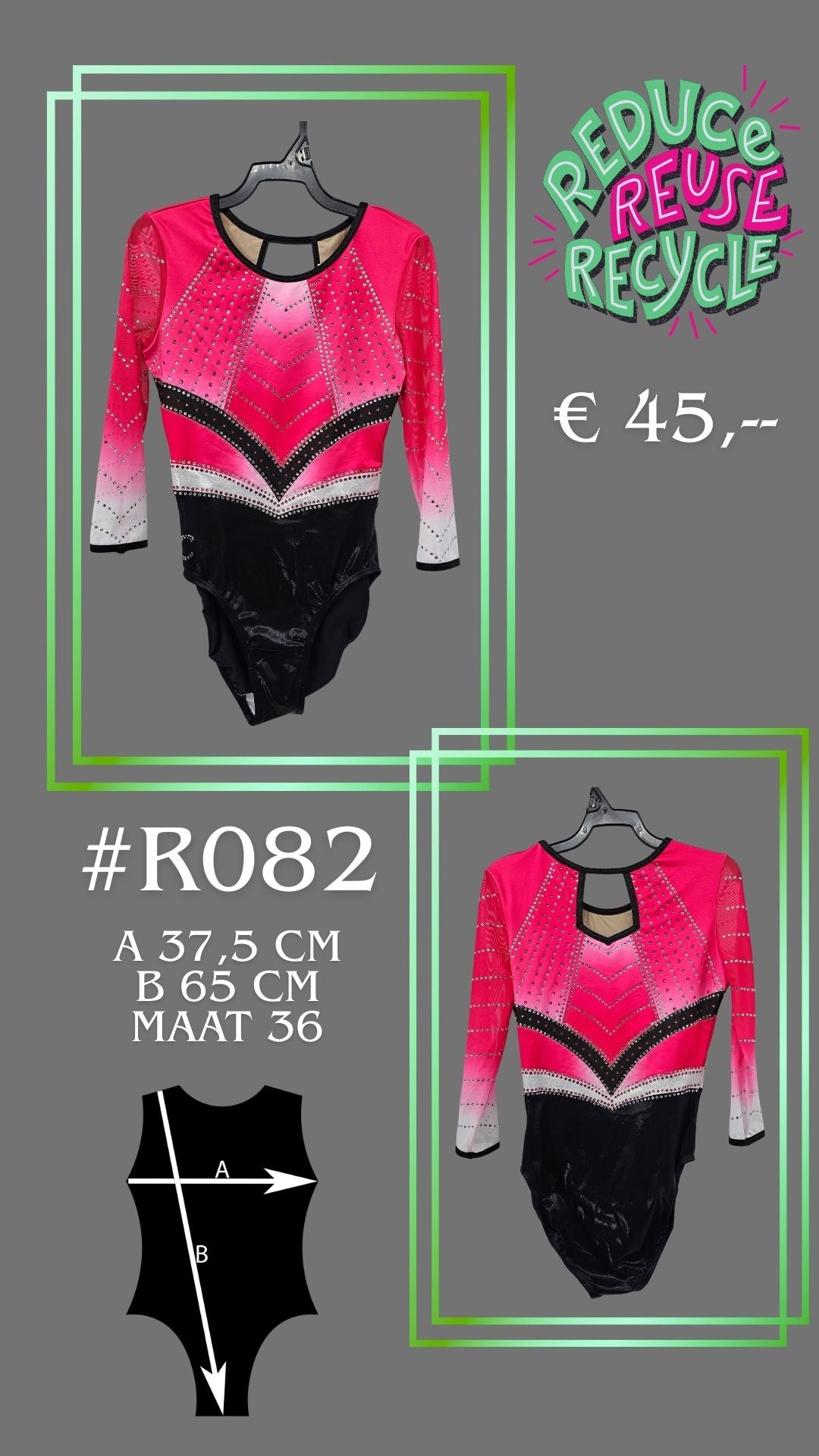 Second Chance leotard R082 Size 36