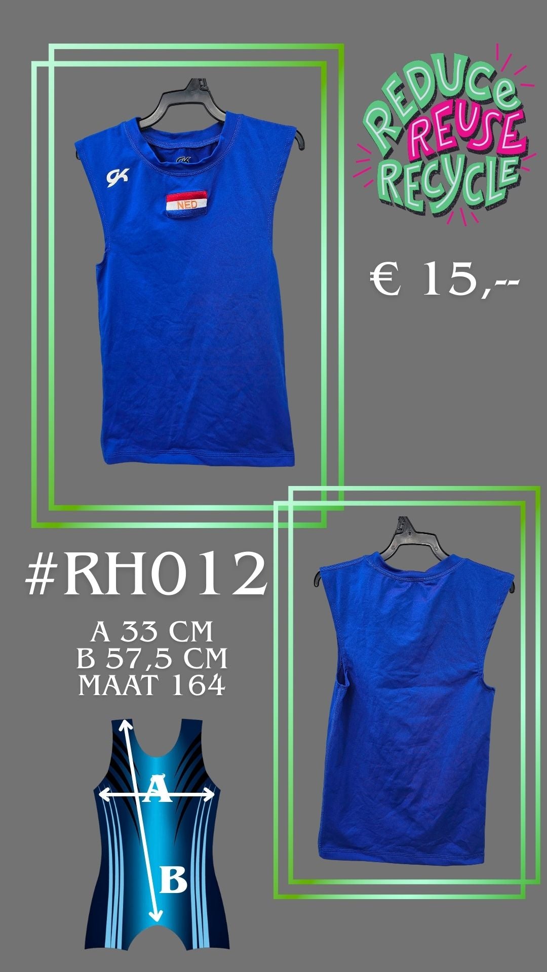 Second Chance shirt RH012 size 164