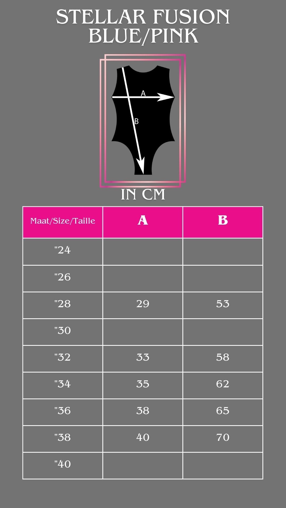 Maillot sin mangas Milano Stellar Fusion azul/rosa