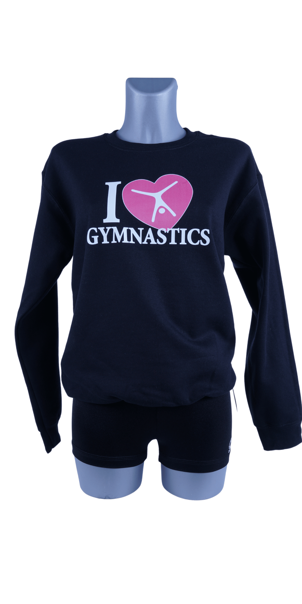 Black Sweater I Love Gymnastics