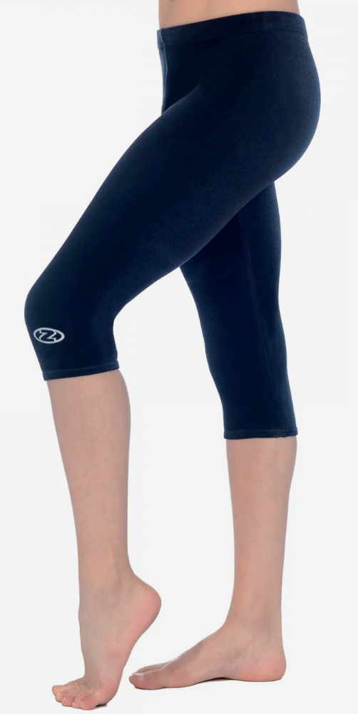 The Zone Capri Navy Velours