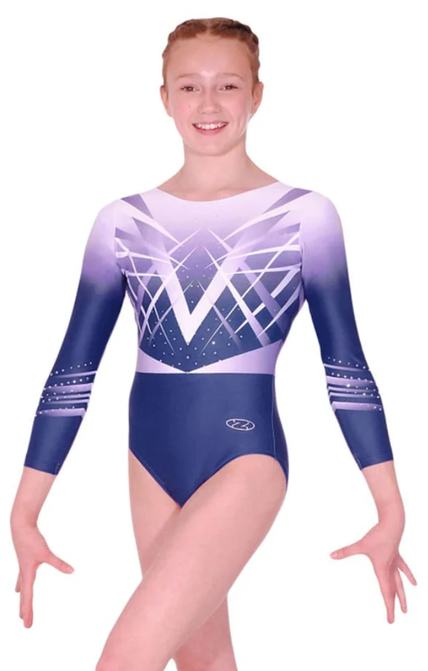 The Zone lange mouwen turnpak Vision navy