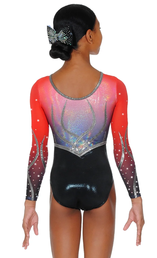 The Zone 3/4 mouwen turnpak Enchanted rood