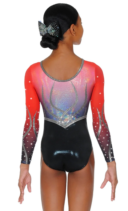 The Zone 3/4 mouwen turnpak Enchanted rood