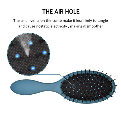 Haarborstel Gymnastics Seablue