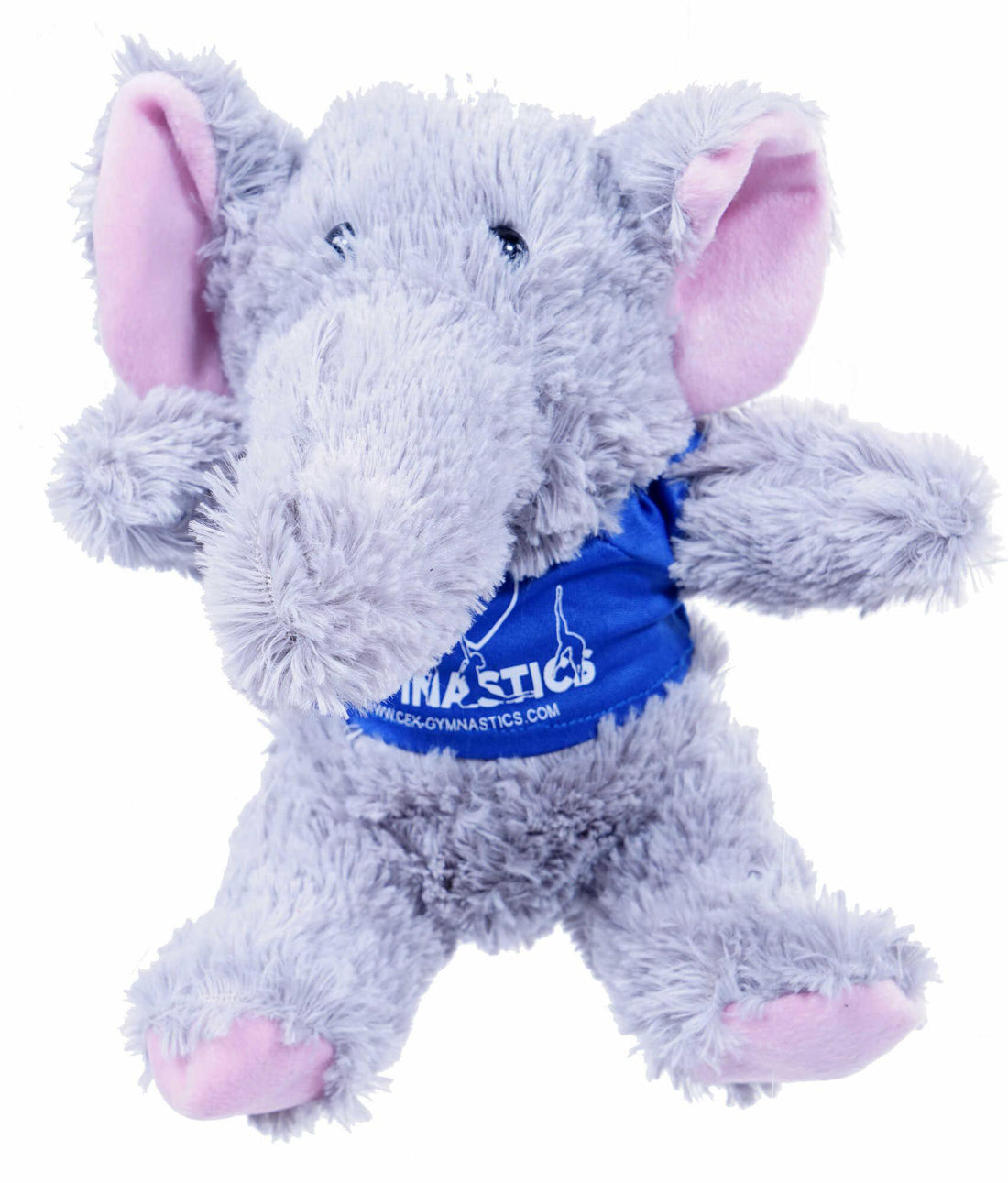 Cuddly elephant plush toy with promo t-shirt