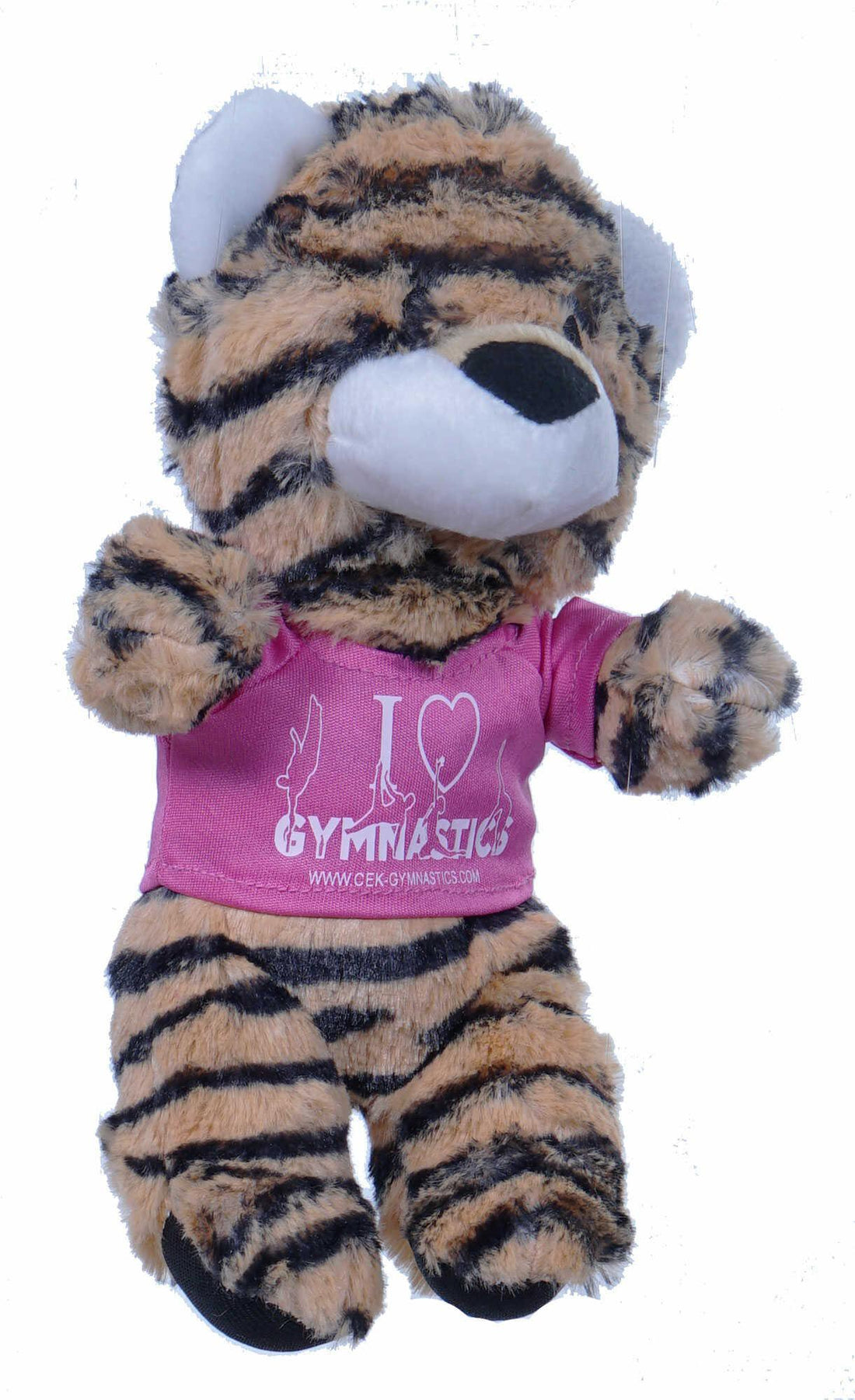 Tiger-Kuscheltier mit Promo-T-Shirt