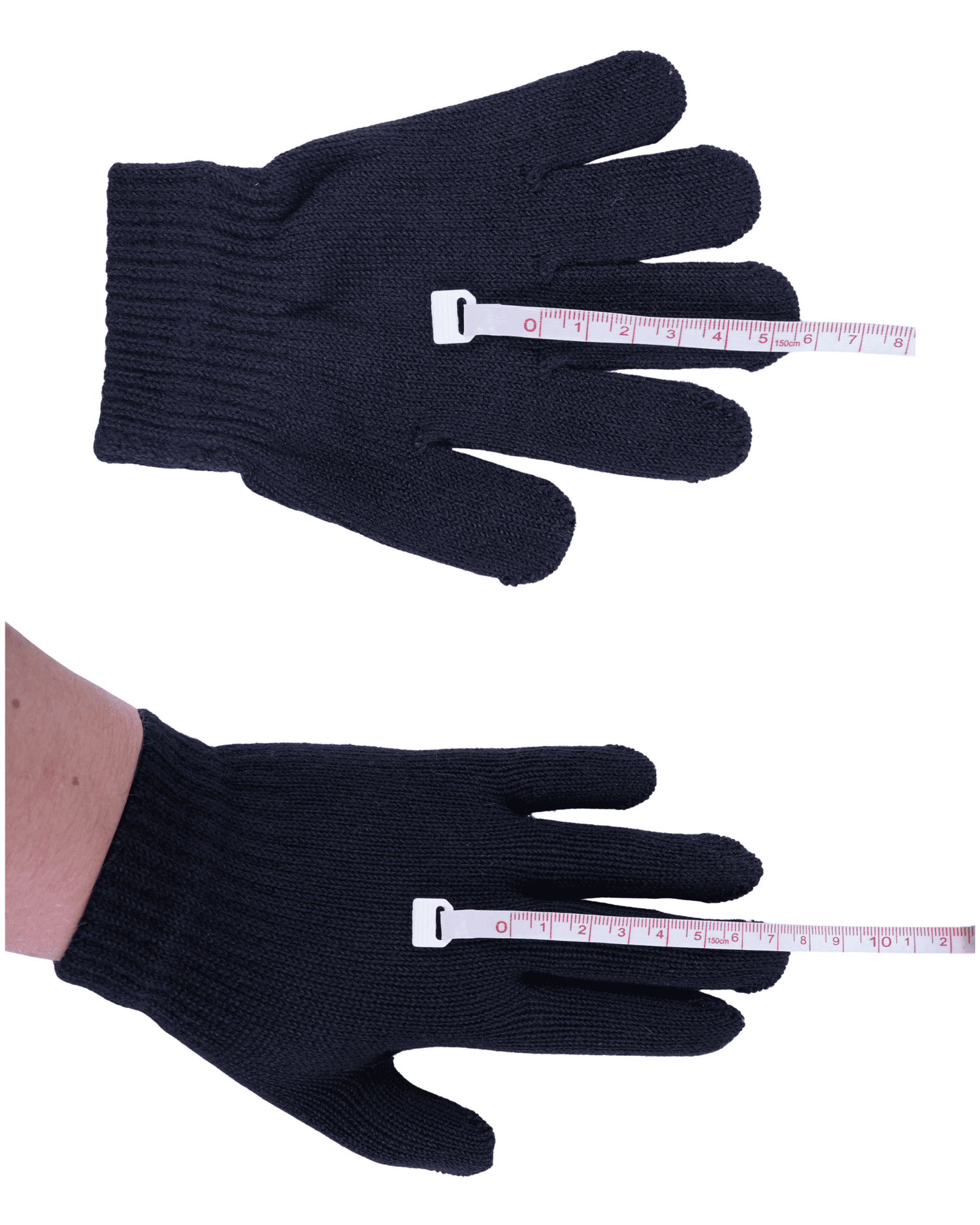 Handschoenen voor lusjes zwart