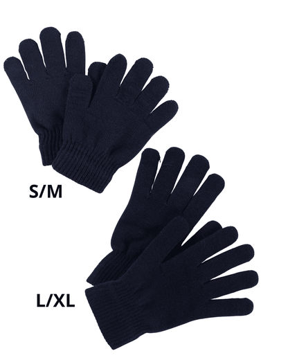 Handschoenen voor lusjes zwart