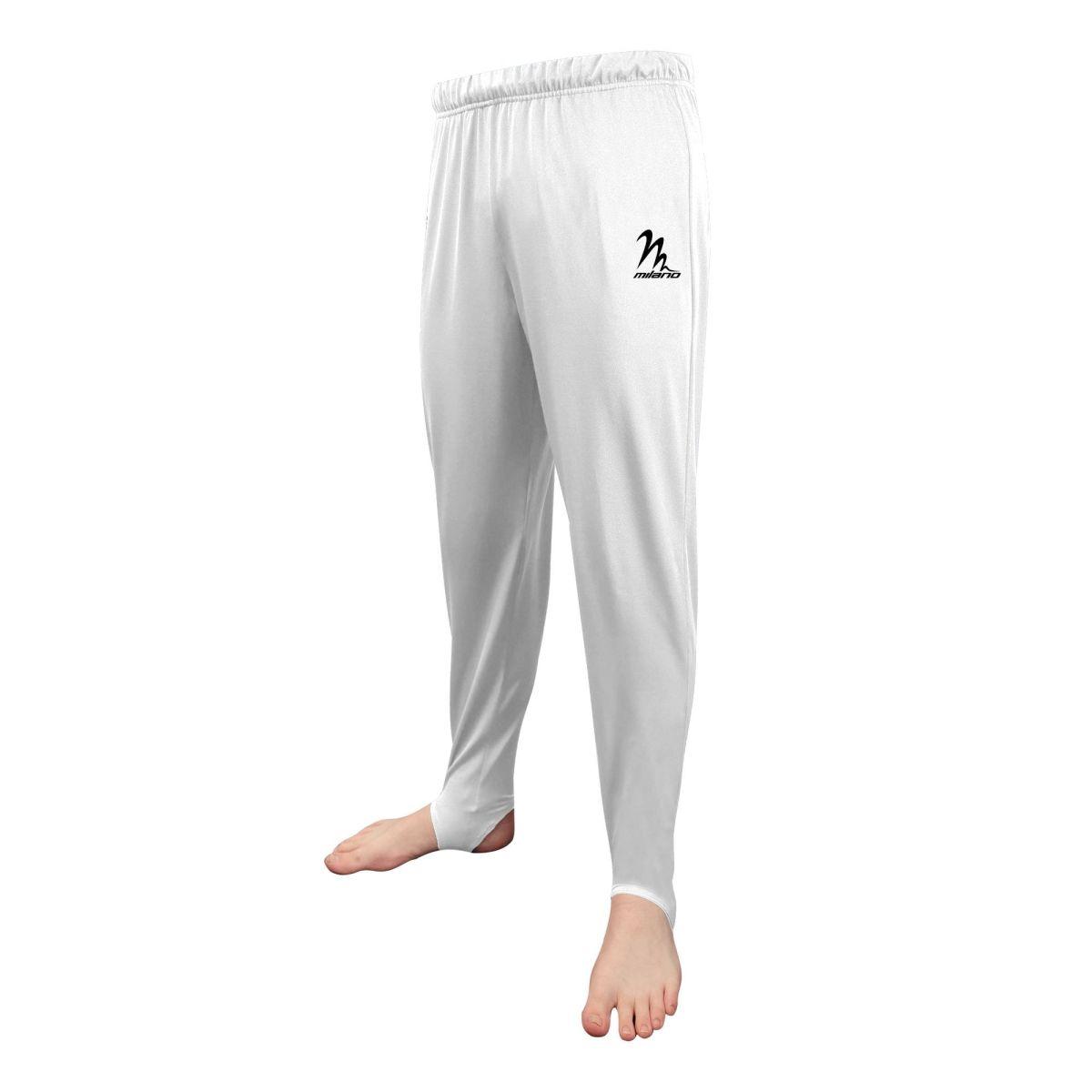 Pantalon de gymnastique Milano blanc