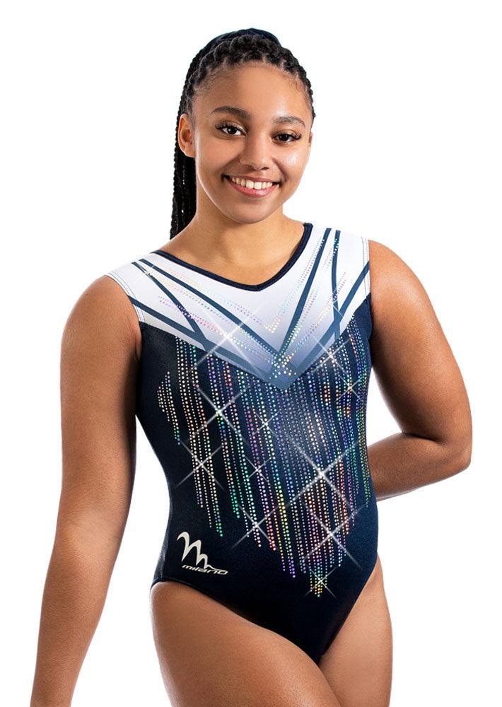 Milano sleeveless leotard Deluxe Navy