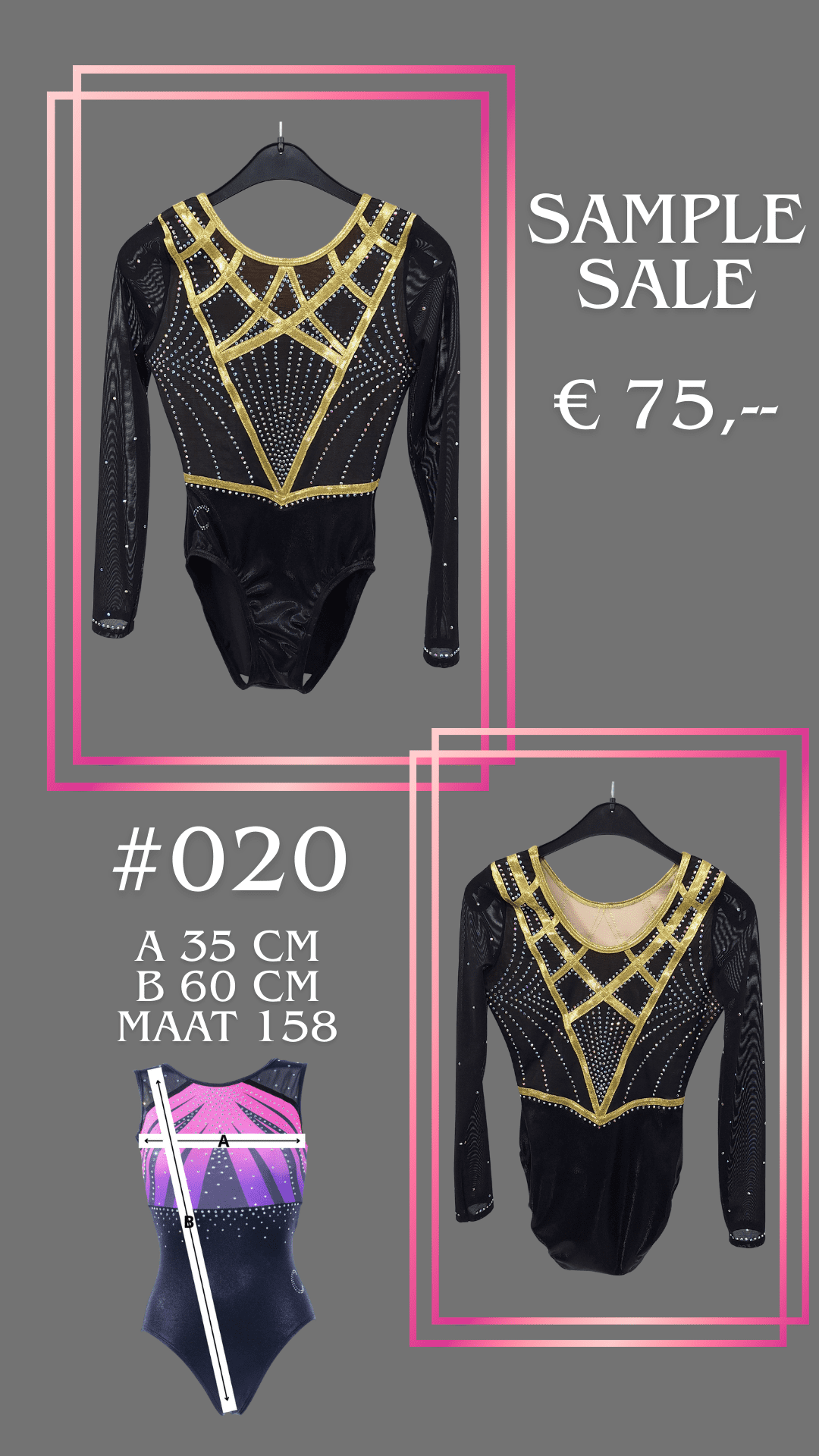 CEK SAMPLE 020 maat 158