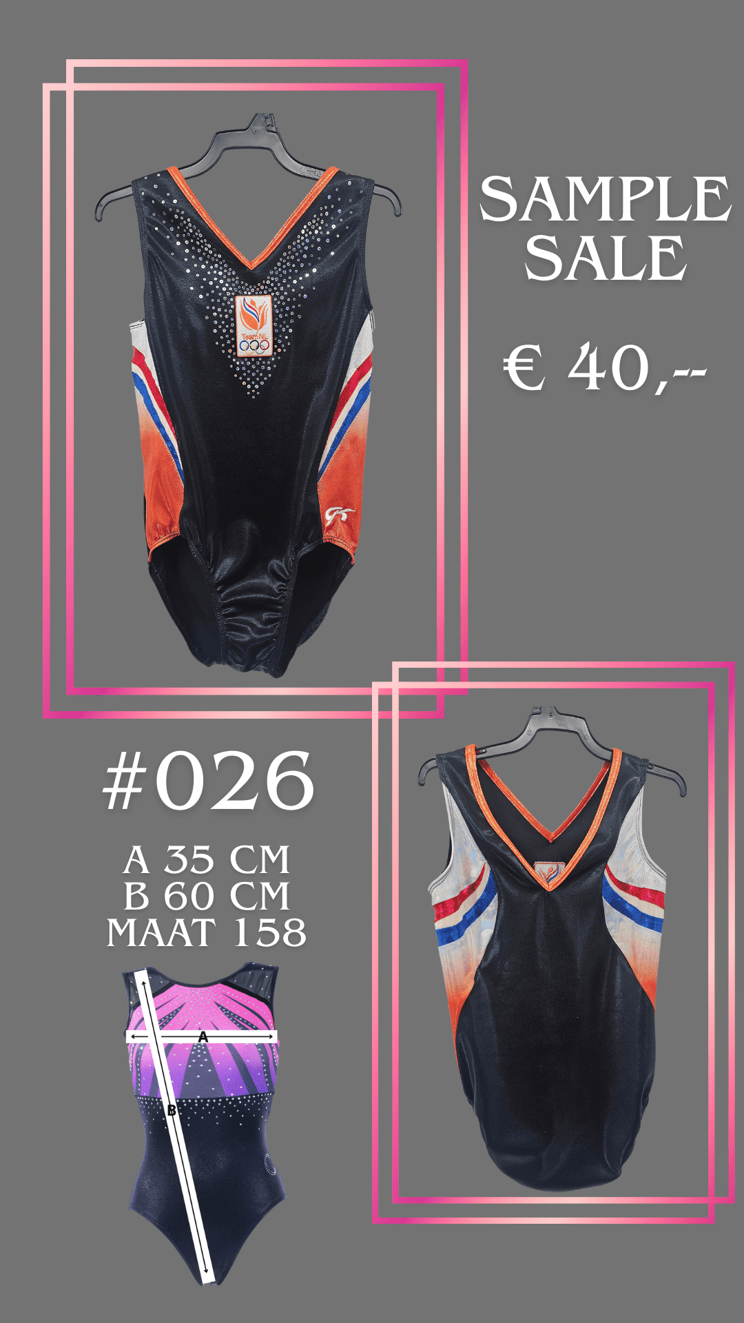 GK SAMPLE 026 maat 158