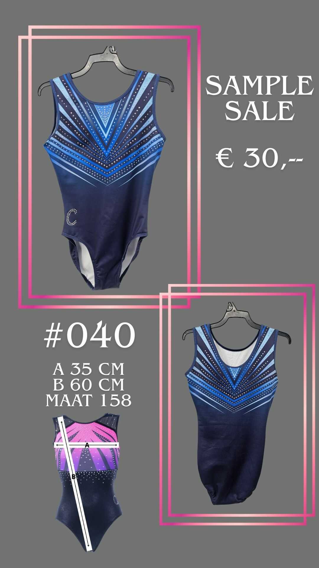 ÉCHANTILLON CEK 040 taille 158