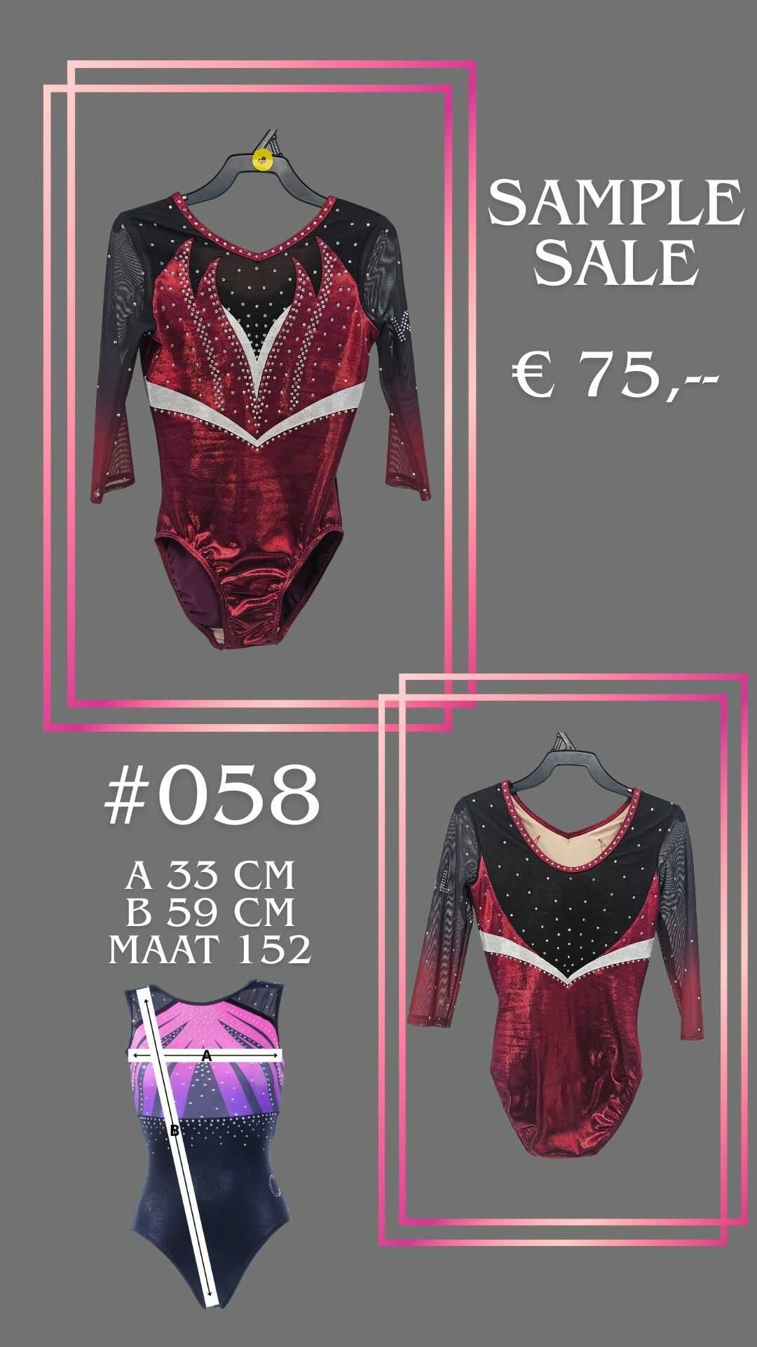 CEK SAMPLE 058 maat 152