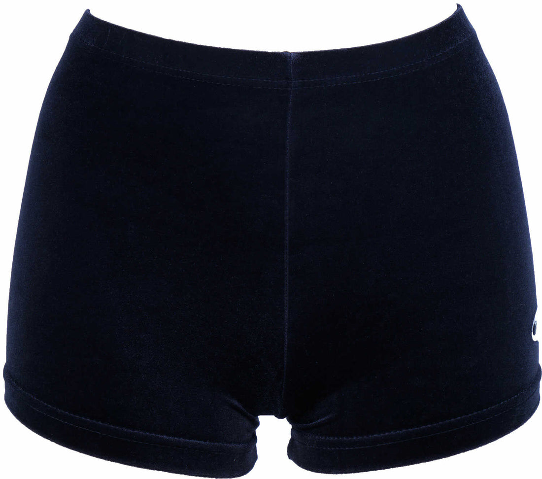 The Zone lange turnshort zwart velours