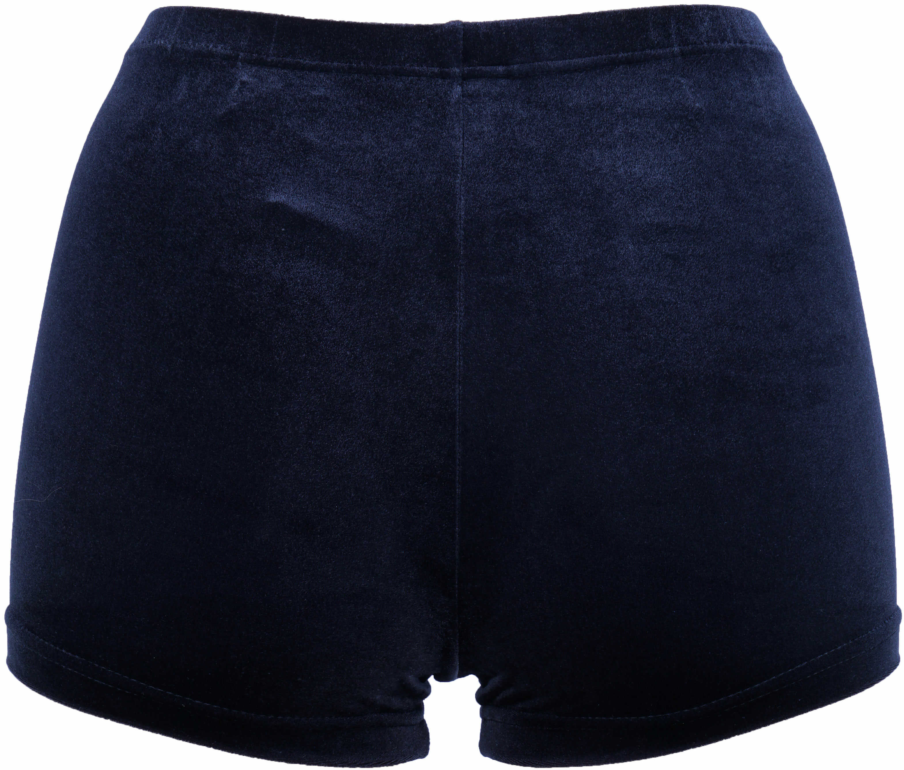 The Zone lange turnshort zwart velours