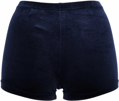 The Zone lange turnshort zwart velours