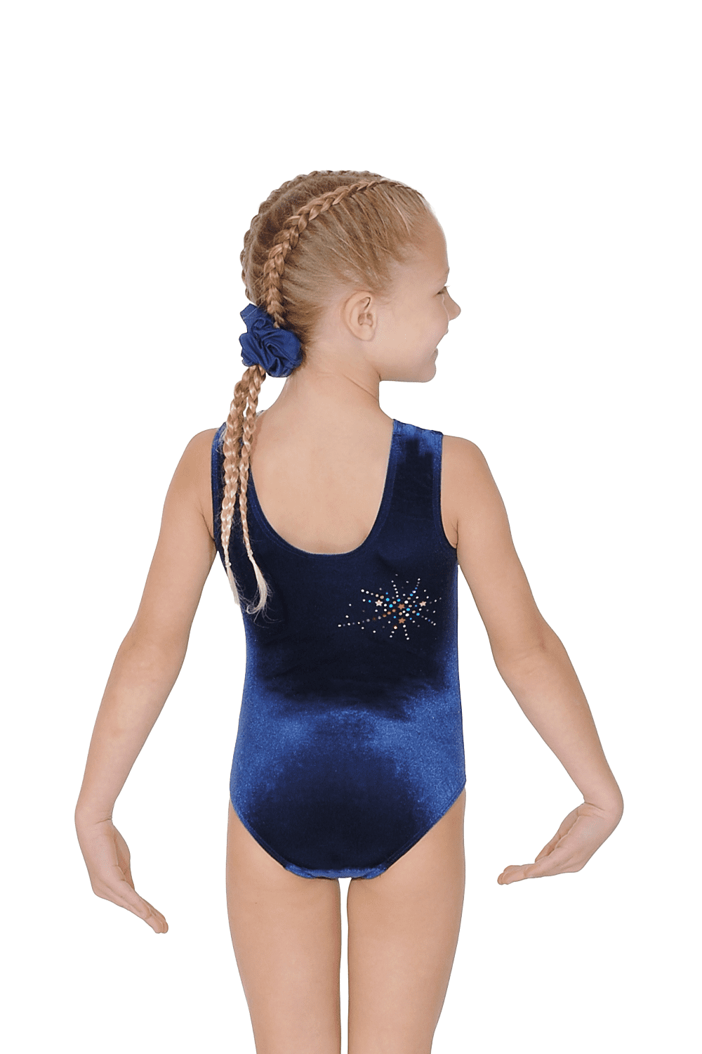 The Zone Leotard Twist navy