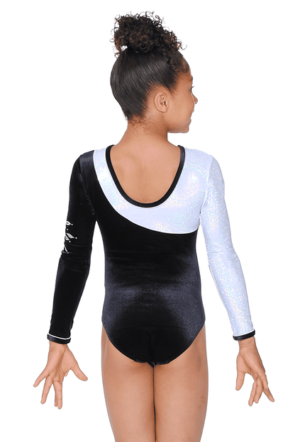 The Zone long sleeve leotard Eclipse Black