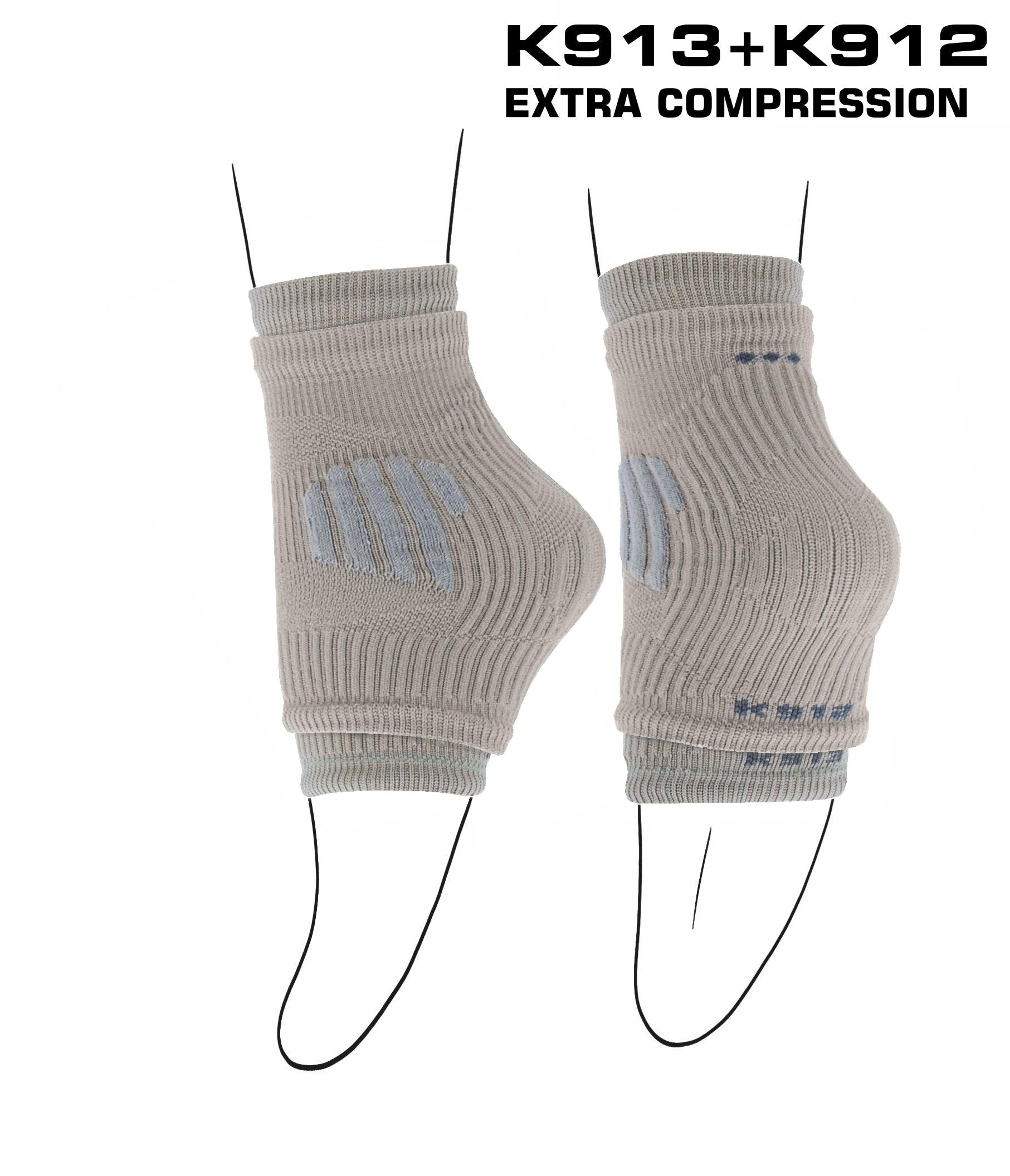 Kinesia - K912 Kineplus Low-cut Compression Socks (One Size - Sold In