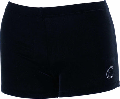 CEK Gymnastics shorts Black Velvet - Main Image