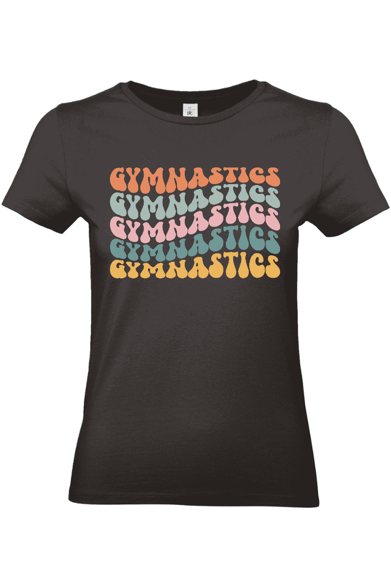 Zwart T-shirt Gymnastics Funny - CEK Gymnastics