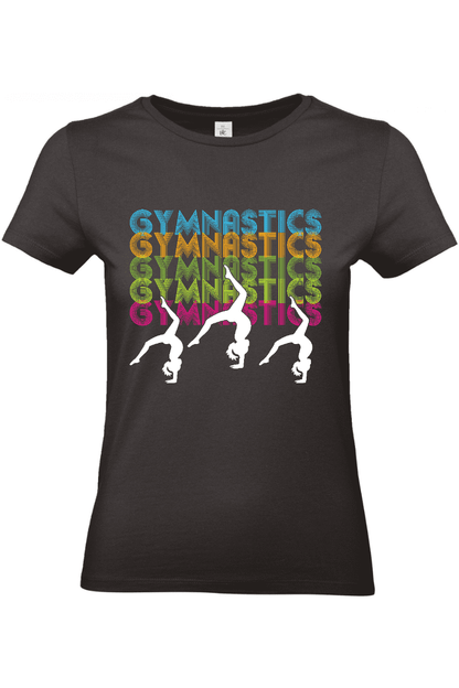 Zwart T-shirt Gymnastics Silhoutte - CEK Gymnastics